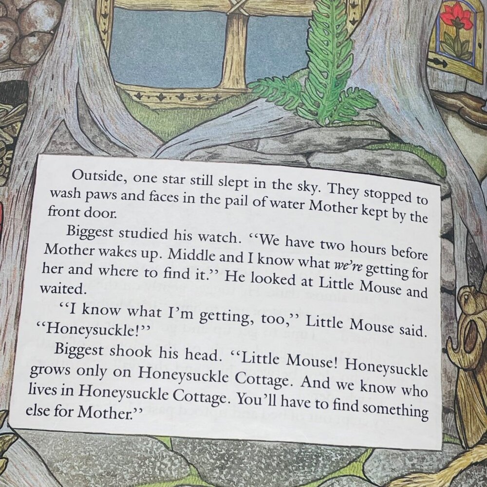 The Mothers Day Mice Picture Book & Cassette Set By Eve Bunting & Jan Brett - Picture 11 of 12